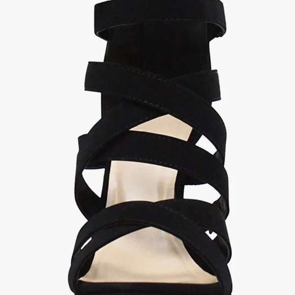 NWT Indianapolis Women's Open Toe High Platform High Heeled Shoes, NEW IN BOX!